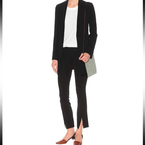 The Row Pants - The Row Thilde Straight-Leg Pants in Black Size 2